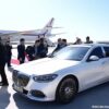 Presiden Prabowo Tiba di Paris Gunakan Mercedes-Maybach