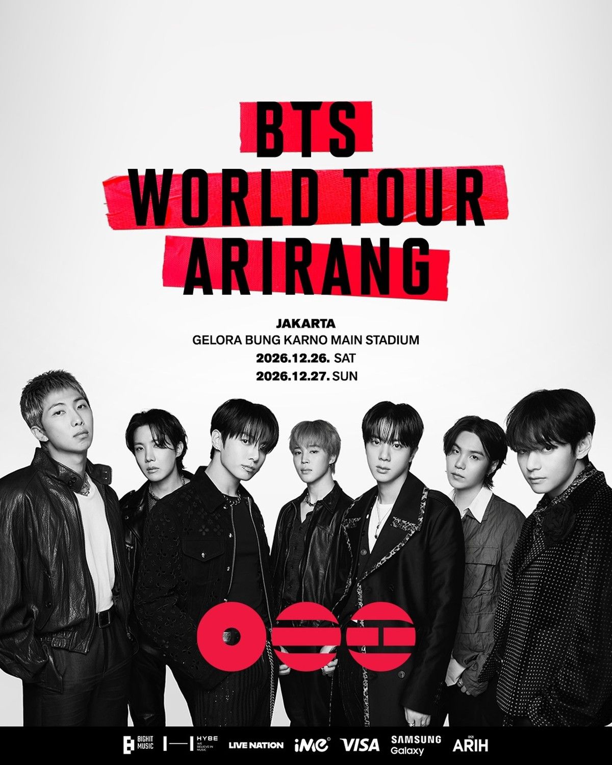 BTS Gelar Konser Tur Dunia Arirang di Stadion Utama GBK Desember