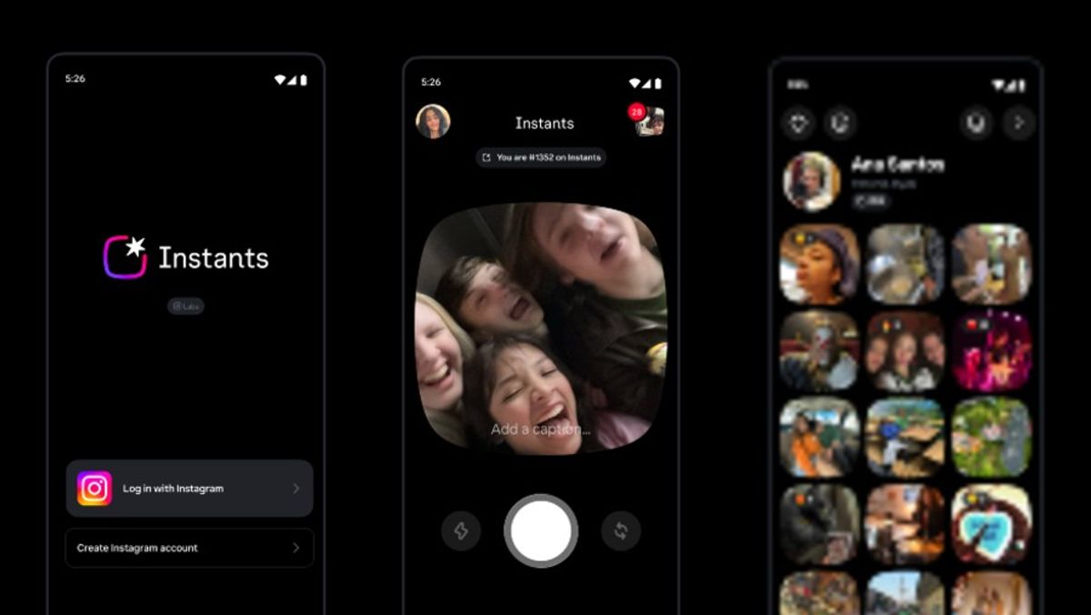 Instagram Luncurkan Fitur Instants untuk Berbagi Konten Tanpa Edit