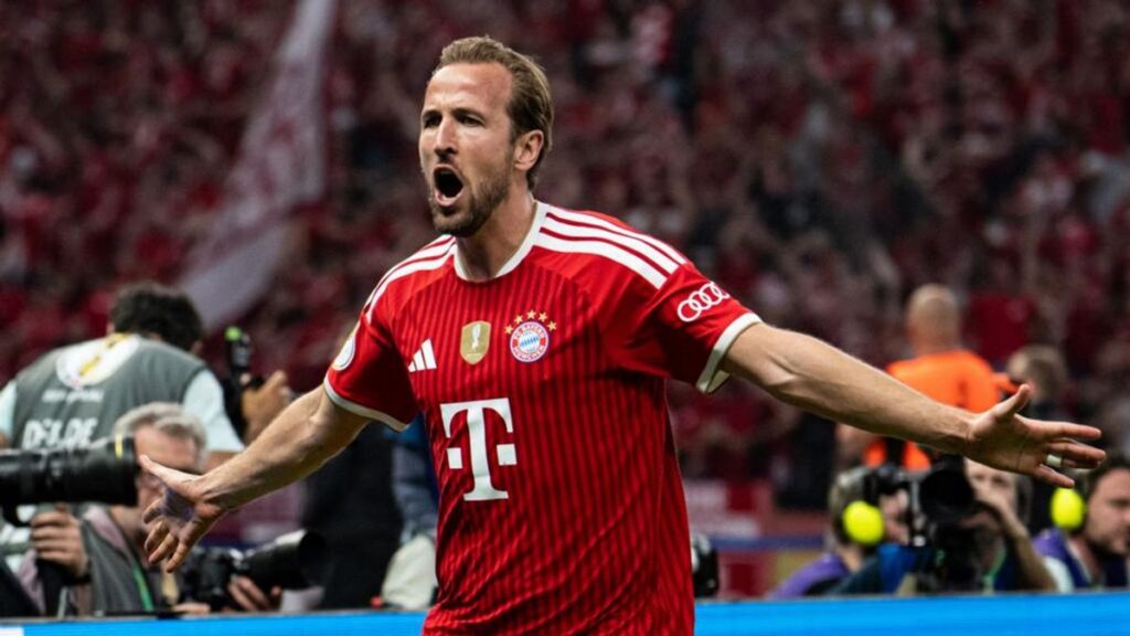 Harry Kane Cetak Tiga Gol Bawa Bayern Munich Juara Piala Jerman