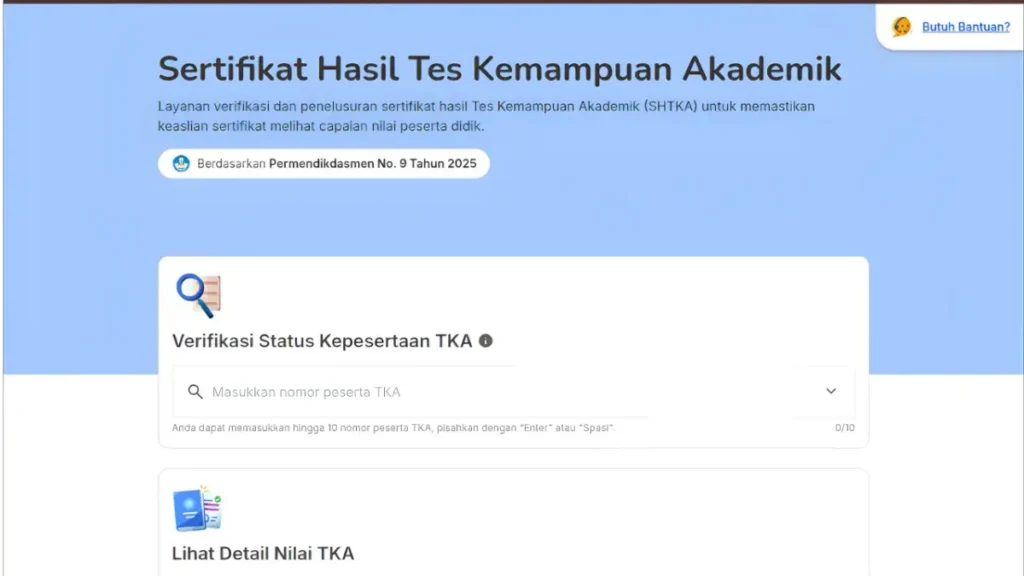Kemendikdasmen Merilis Hasil Tes Kemampuan Akademik 2026 Secara Nasional