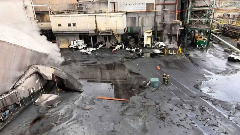 Ledakan Kimia Pabrik Nippon Dynawave Washington Akibatkan Korban Jiwa
