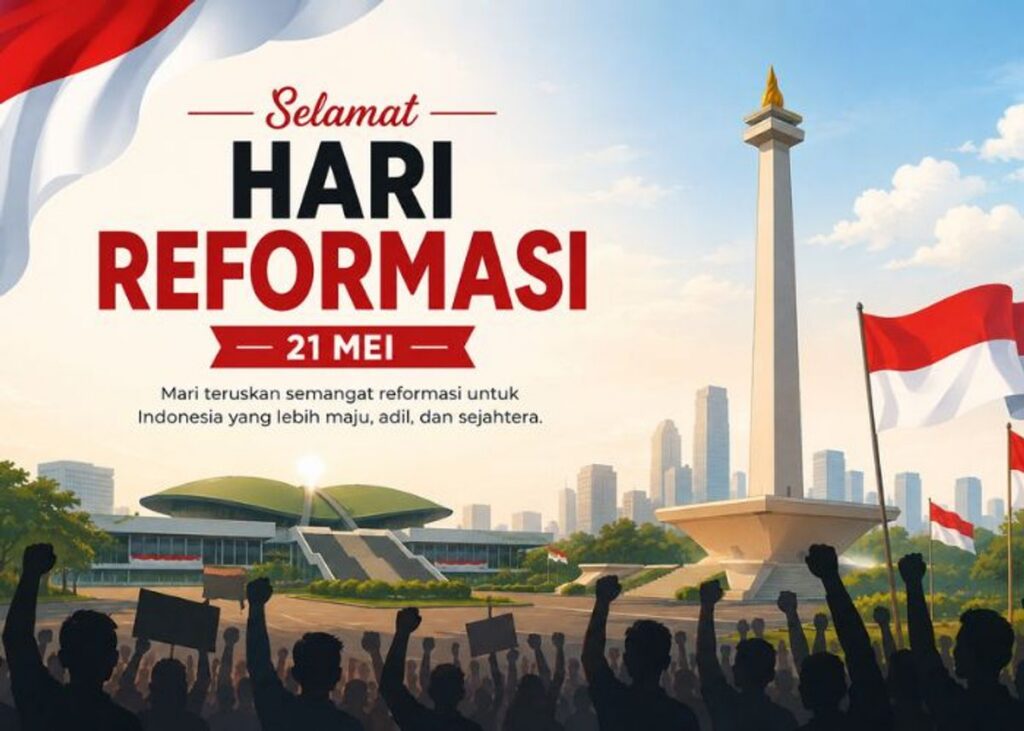 Masyarakat Peringati Hari Reformasi Melalui Pesan Media Sosial