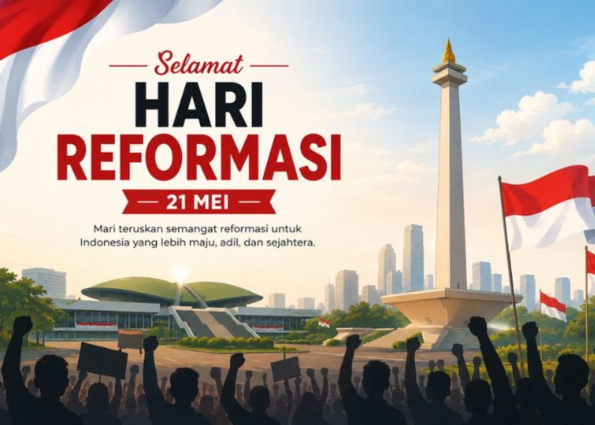 Masyarakat Peringati Hari Reformasi Melalui Pesan Media Sosial