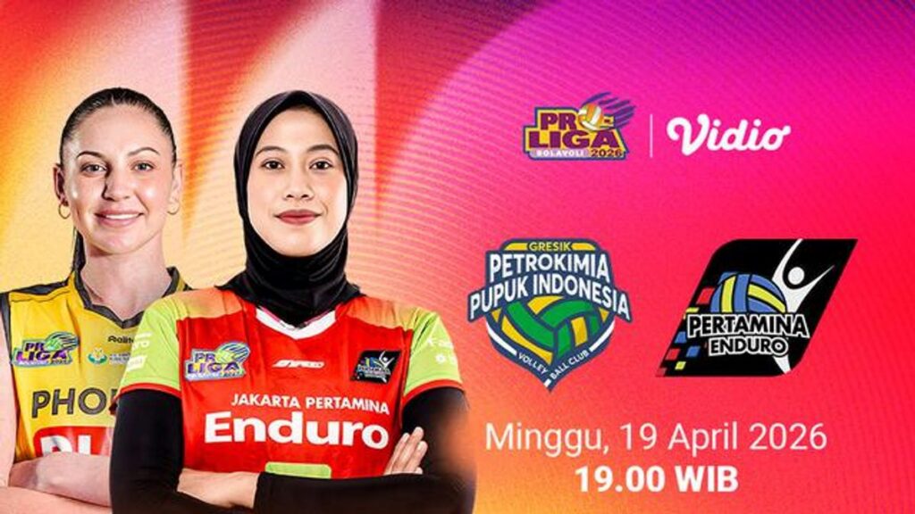 Jadwal Final Four Putri Proliga 19 April 2026 Gresik Phonska vs Pertamina Enduro