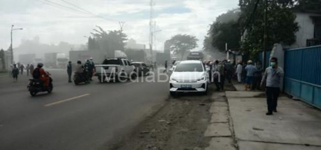 Ledakan Pabrik Kimia PT MCCI Cilegon Picu Kepanikan Warga