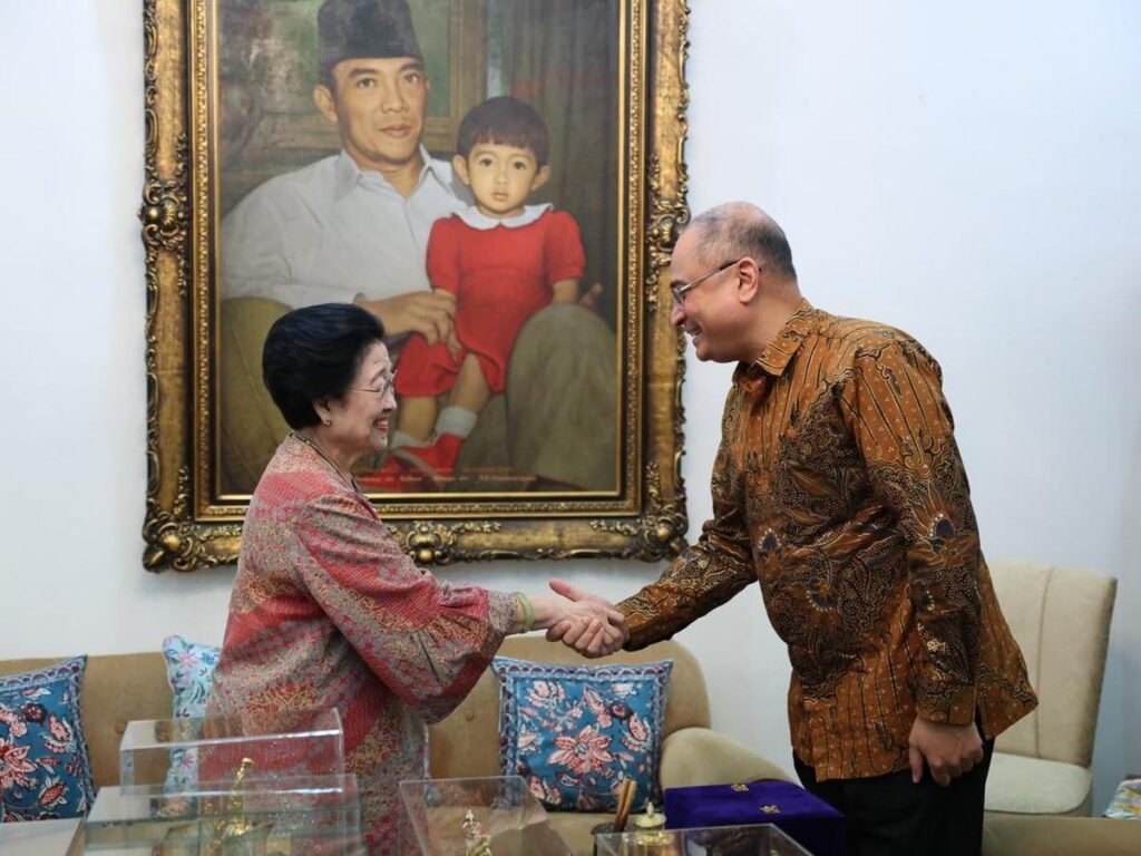 Megawati Soekarnoputri Terima Kunjungan Duta Besar India Membahas Hubungan Historis