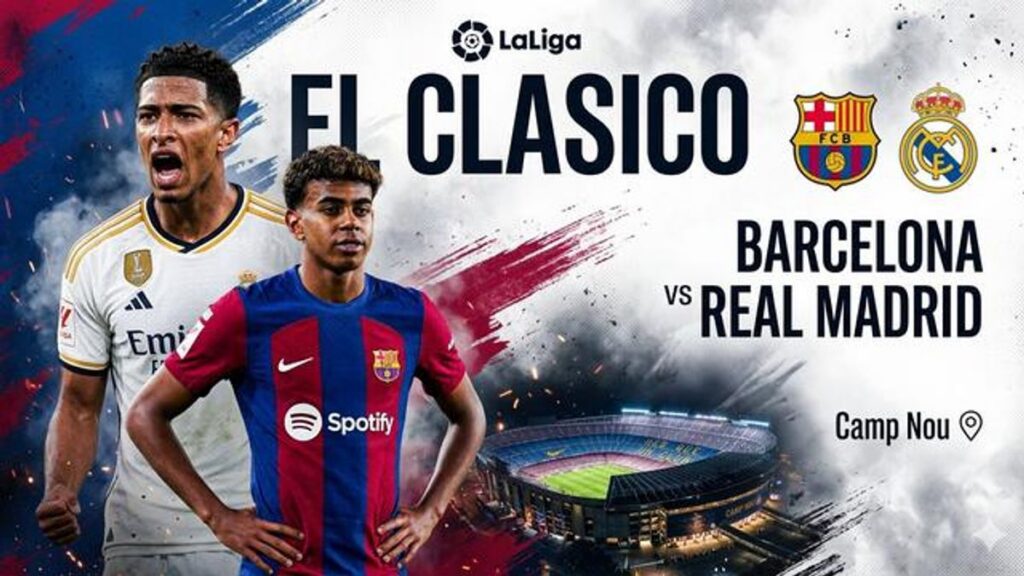 Barcelona Hadapi Real Madrid demi Gelar Juara Liga Spanyol