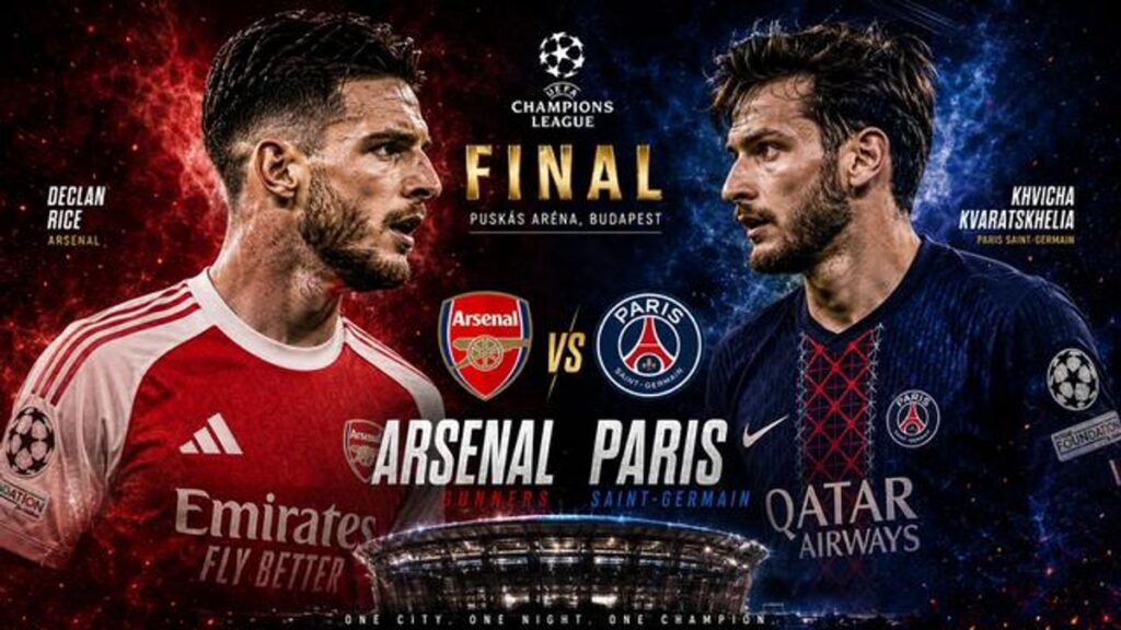 PSG Diunggulkan Pertahankan Juara Liga Champions Melawan Arsenal