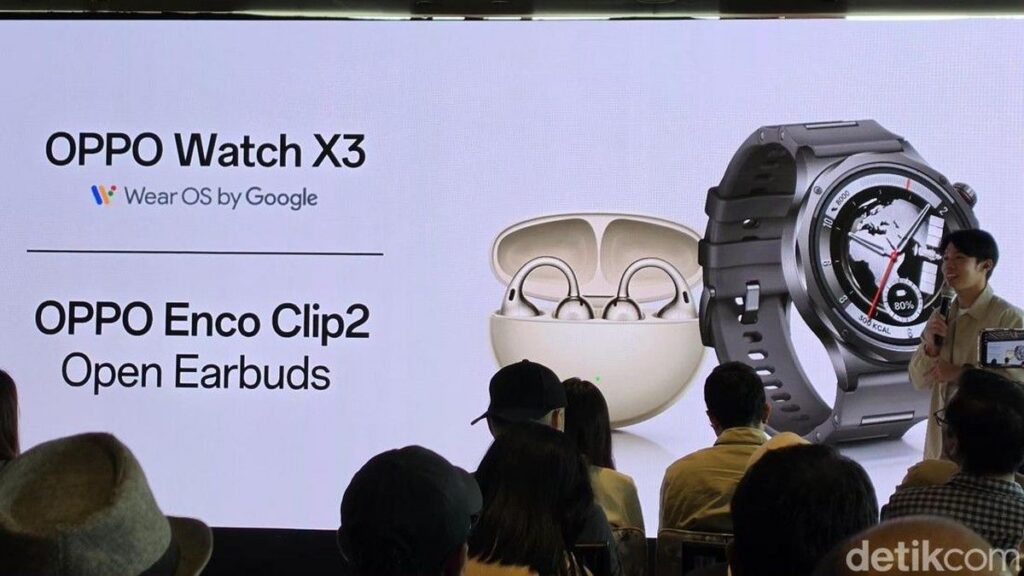 Oppo Luncurkan Enco Clip2 dan Watch X3 di Indonesia