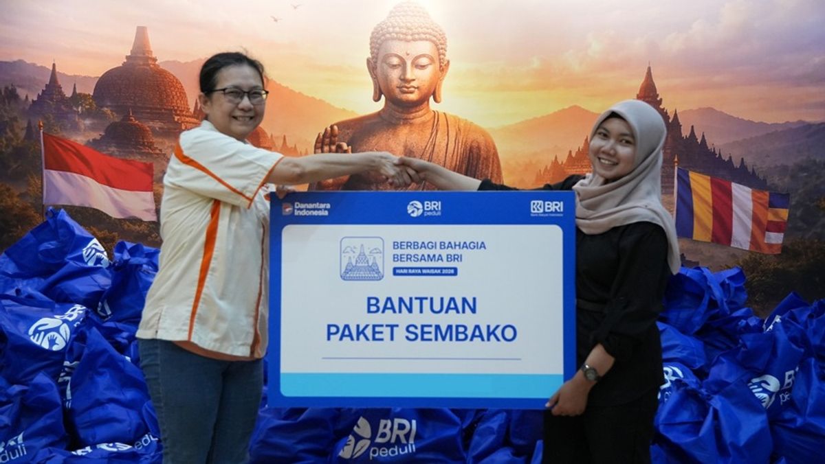 BRI Salurkan 1.000 Paket Sembako untuk Umat Buddha Jelang Waisak 2026