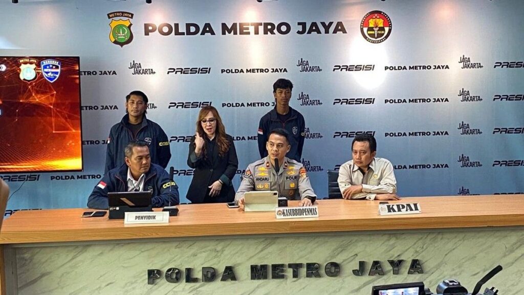 Polda Metro Jaya Tangkap Host Live Streaming Pornografi