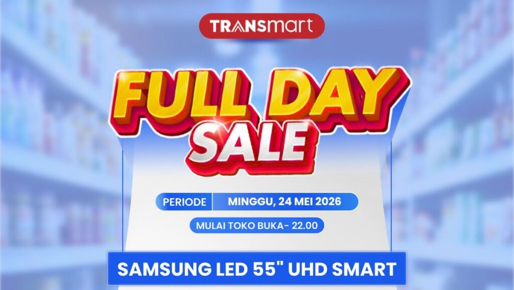 Transmart Gelar Full Day Sale dengan Diskon Televisi Pintar