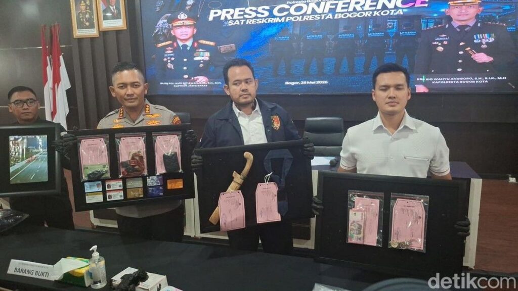 Polresta Bogor Kota Ungkap Kasus Pemerasan dan Pembunuhan Wanita di Mobil