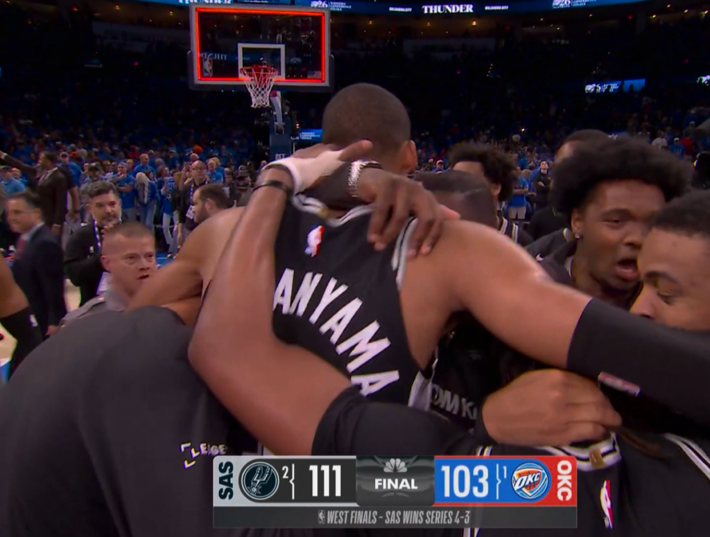 San Antonio Spurs Melaju ke Final NBA Usai Tekuk Oklahoma City