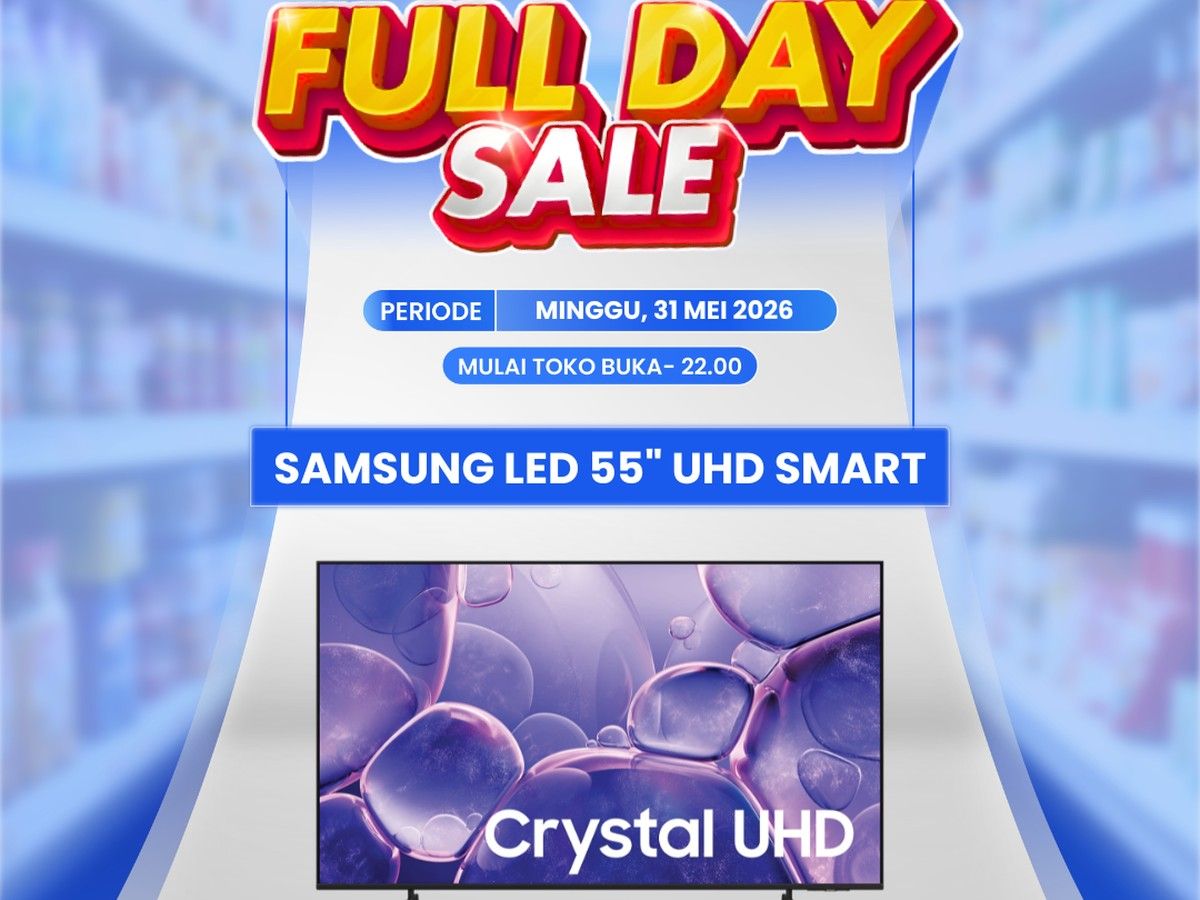Promo Transmart Full Day Sale 31 Mei 2026 Diskon TV Hingga Jutaan Rupiah