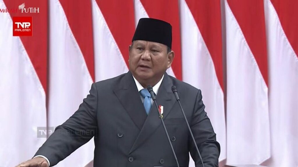 Presiden Prabowo Subianto Hadiri Rapat Paripurna KEM-PPKF 2027 di DPR