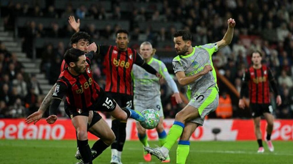 Bournemouth Tahan Imbang Manchester City di Vitality Stadium