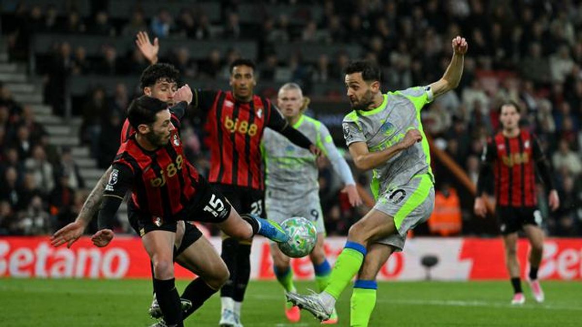 Bournemouth Tahan Imbang Manchester City di Vitality Stadium
