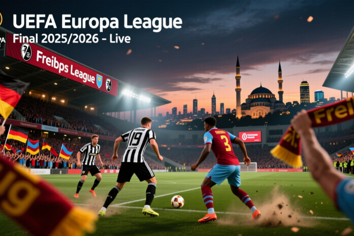 Aston Villa dan Freiburg Berebut Gelar Juara Liga Europa di Istanbul