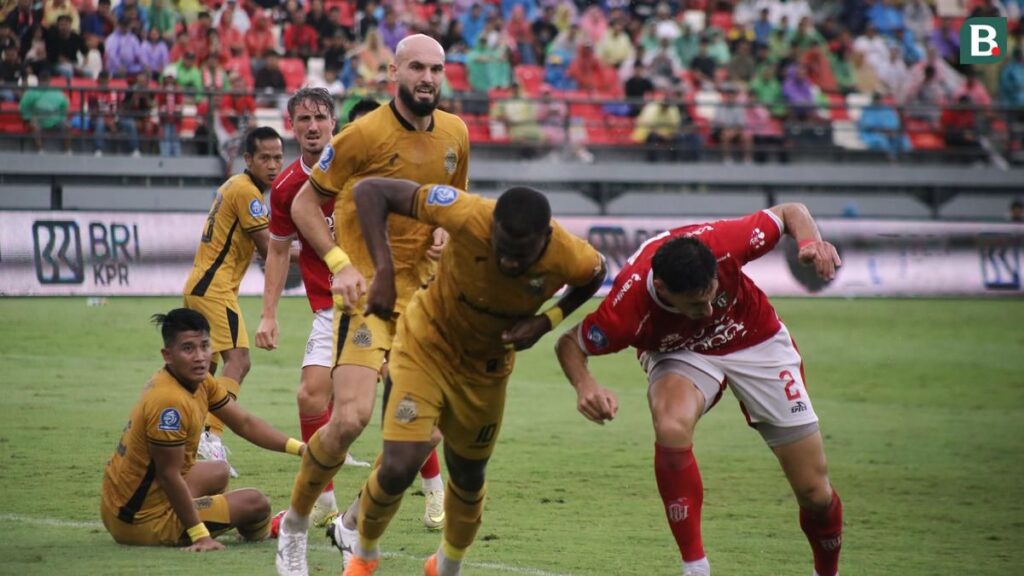 Bhayangkara FC Tumbang dari Bali United di Stadion Dipta