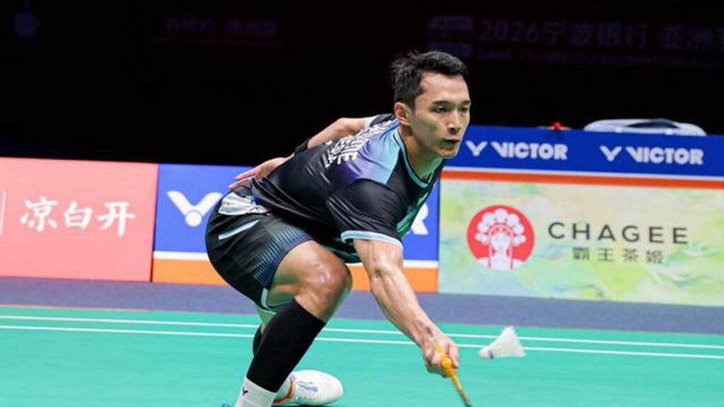 Jonatan Christie Tersingkir dari Kejuaraan Bulu Tangkis Asia 2026