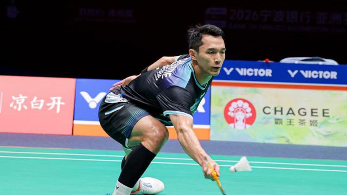 Jonatan Christie Tersingkir dari Kejuaraan Bulu Tangkis Asia 2026