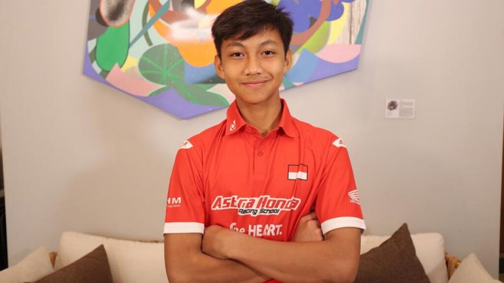 Kiandra Ramadhipa Cetak Rekor Baru di Red Bull Rookies Cup 2026