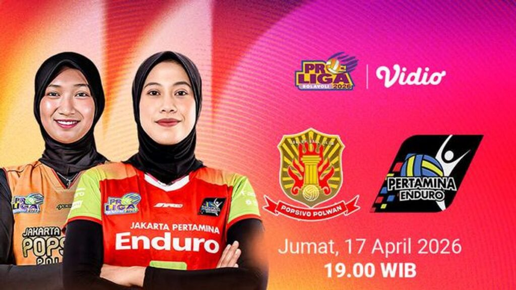 Jadwal Live Streaming Jakarta Popsivo vs Pertamina Enduro 19 April 2026