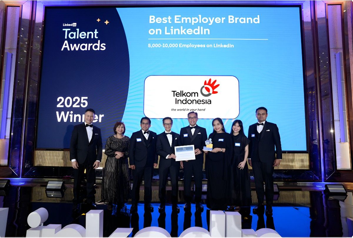 Telkom Indonesia Group Raih Dua Penghargaan LinkedIn Talent Awards 2025