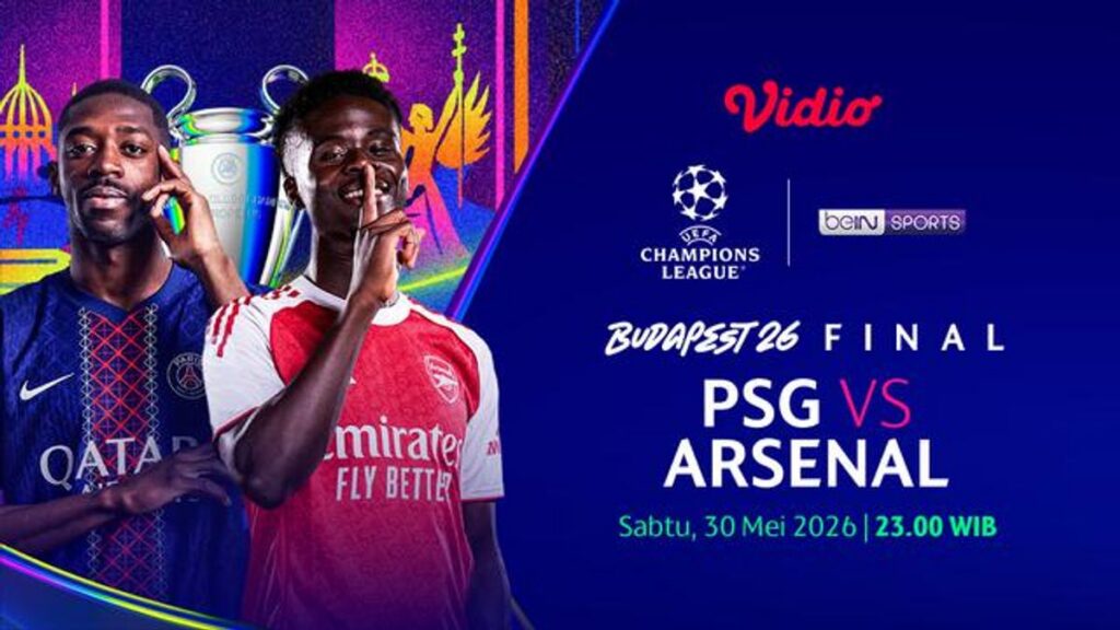 PSG dan Arsenal Siap Bentrok di Final Liga Champions 2025/2026