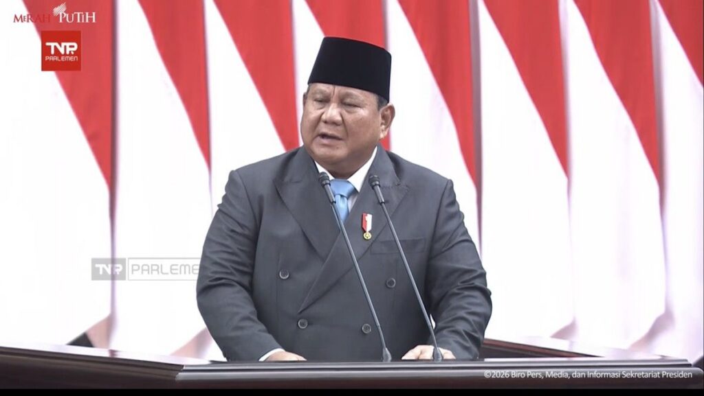 Prabowo Subianto Soroti Ketimpangan Ekonomi dalam Rapat Paripurna DPR