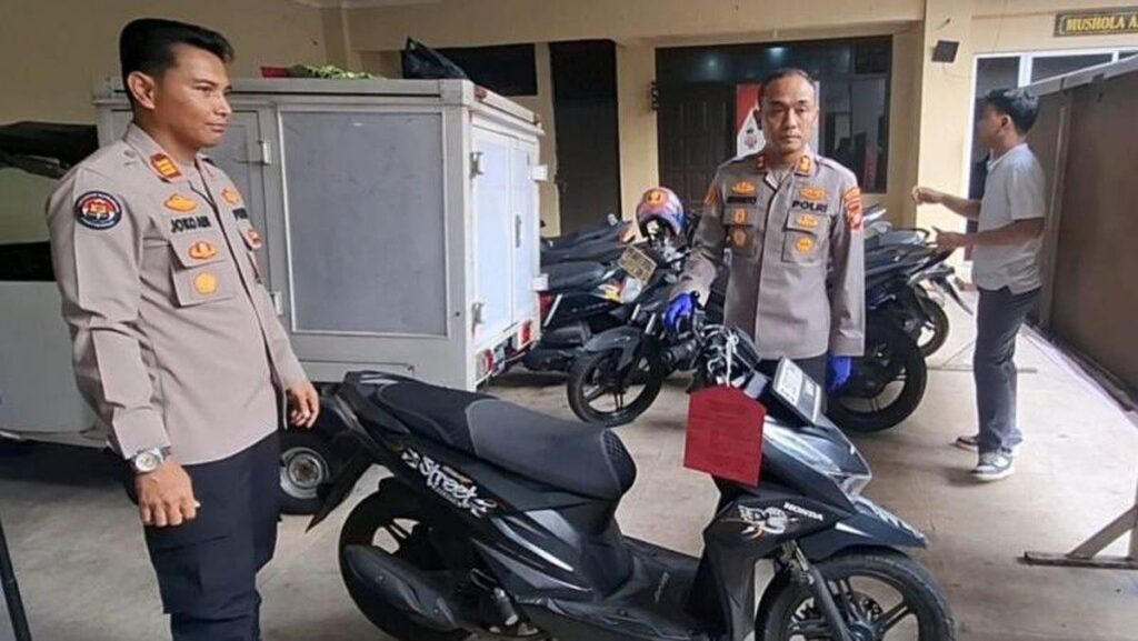 Karyawan Warung Sate Curi Motor Rekan Kerja di Setiabudi
