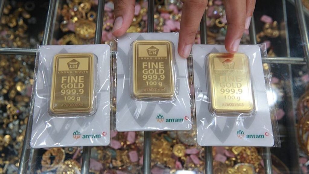Harga Emas Antam 26 Mei 2026 Turun Menjadi Rp 2.798.000 Per Gram
