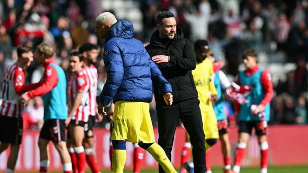 Tottenham Hotspur Imbang Melawan Leeds United di Kandang