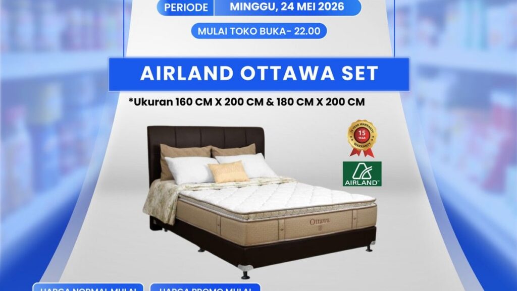 Transmart Gelar Full Day Sale Diskon Tempat Tidur Belasan Juta Rupiah