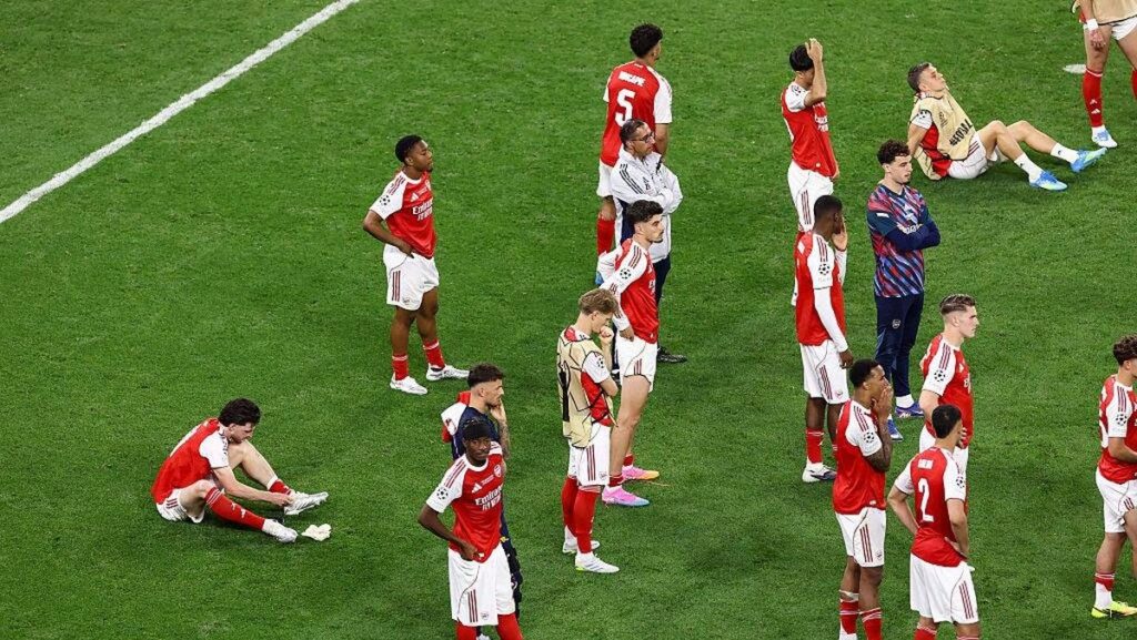 Arsenal Gagal Raih Trofi Liga Champions Usai Kalah dari Paris Saint-Germain