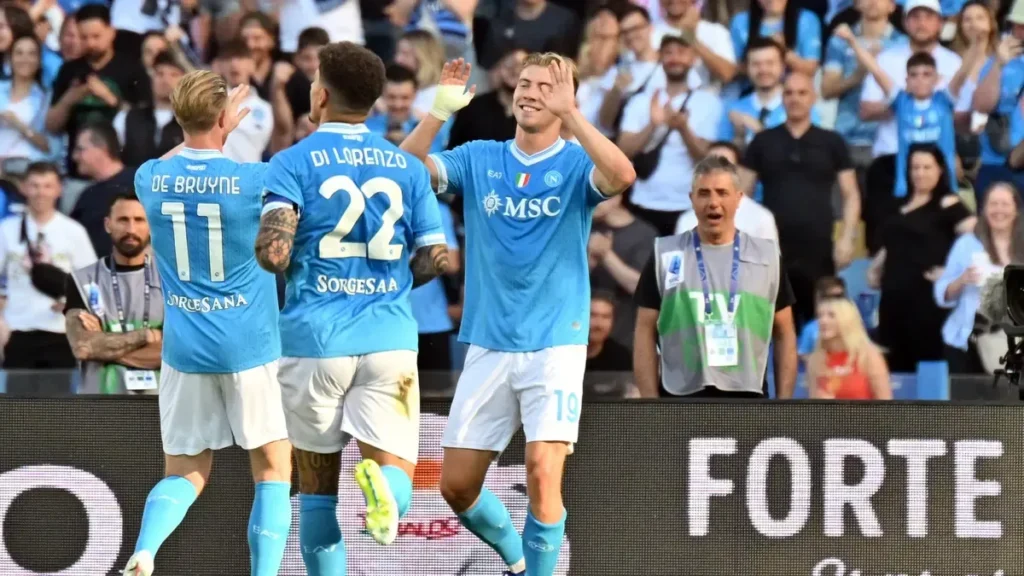 Napoli Taklukkan Udinese 1-0 pada Laga Terakhir Antonio Conte