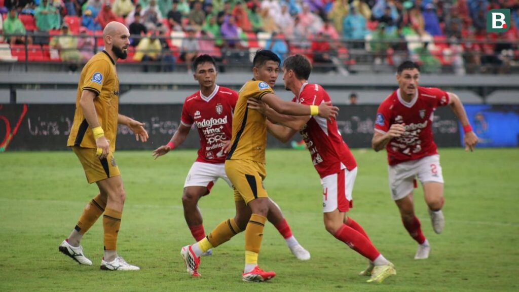 Bali United Menundukkan Bhayangkara FC 4-1 di Stadion Dipta