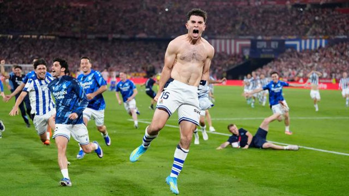 Real Sociedad Juara Copa del Rey Usai Tekuk Atletico Madrid via Adu Penalti