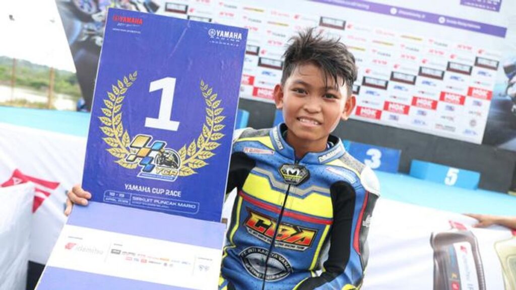 Syafiq Riza Al Gazaly Menjuarai Kelas YCR14 Yamaha Cup Race 2026