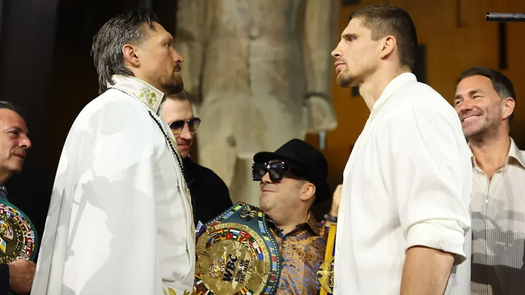Petinju Oleksandr Usyk Catat Rekor Berat Badan Menjelang Laga Giza