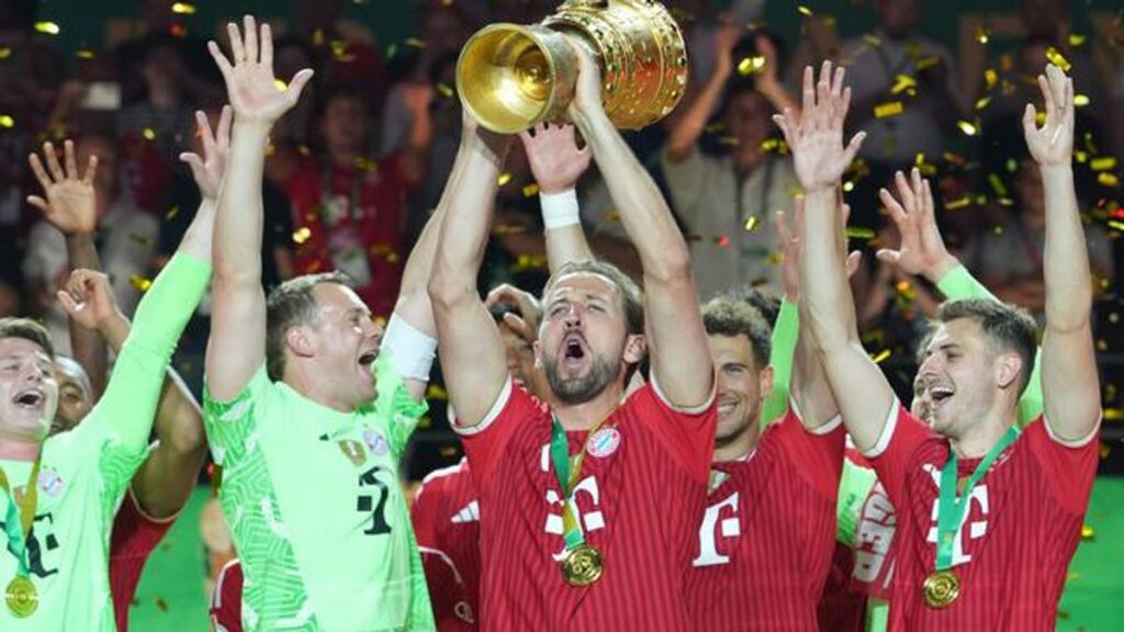 Harry Kane Cetak Tiga Gol Bawa Bayern Munchen Juara DFB Pokal