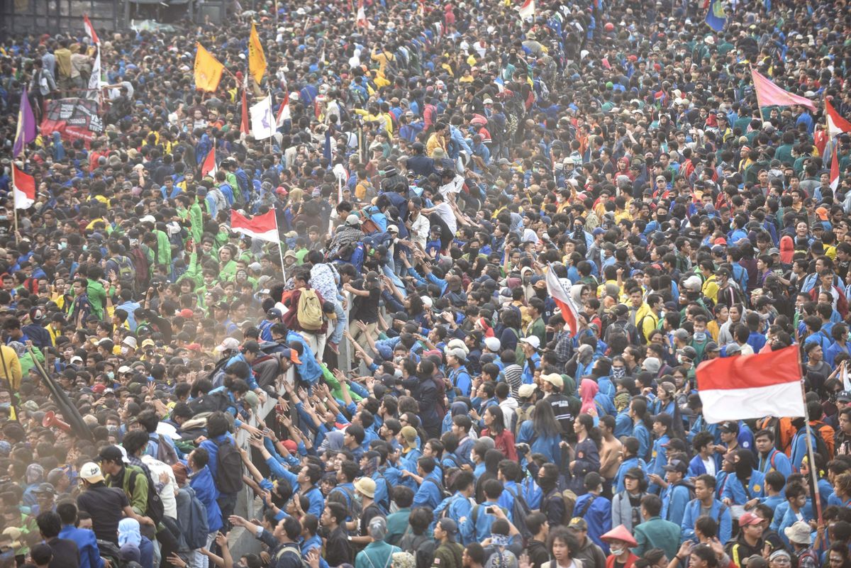 Aparat Gabungan Siagakan Belasan Ribu Personel Amankan Demo Harkitnas di Jakarta