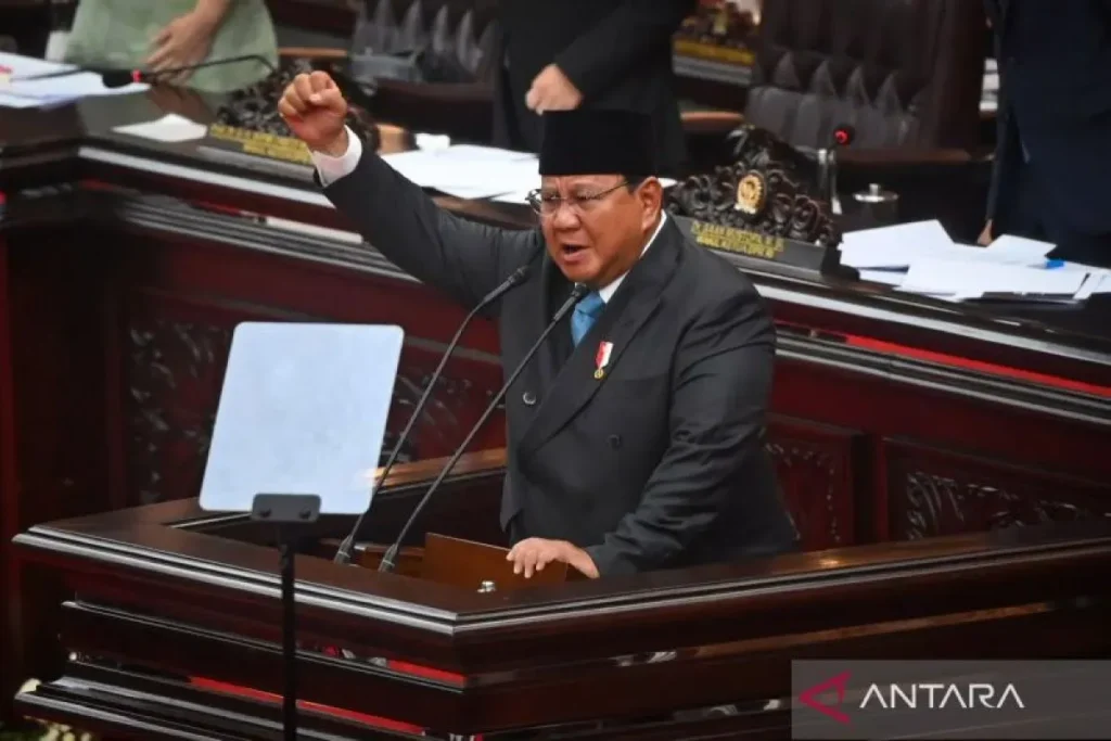 Presiden Prabowo Soroti Ketimpangan Rasio Penerimaan Negara Terhadap PDB