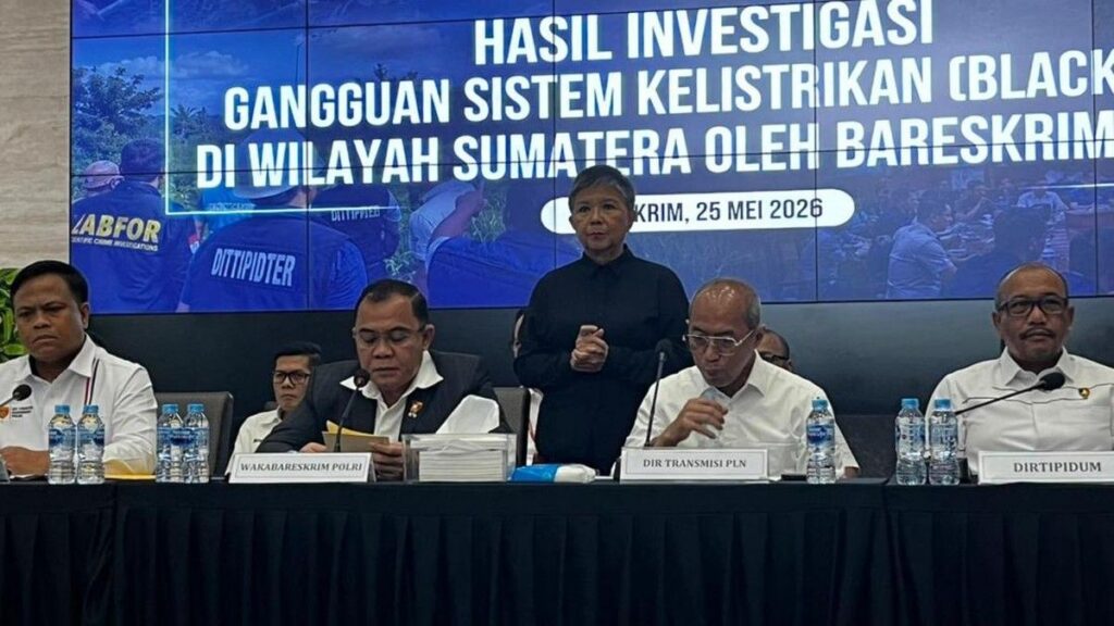 Bareskrim Polri Pastikan Blackout Listrik di Sumatera Bukan Sabotase