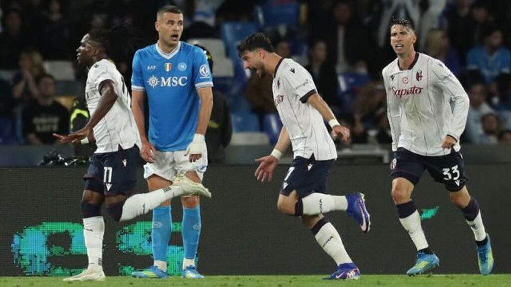 Bologna Mengalahkan Napoli Melalui Gol Masa Injury Time