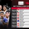 Tim Bulu Tangkis Indonesia Siap Hadapi Aljazair di Piala Thomas 2026