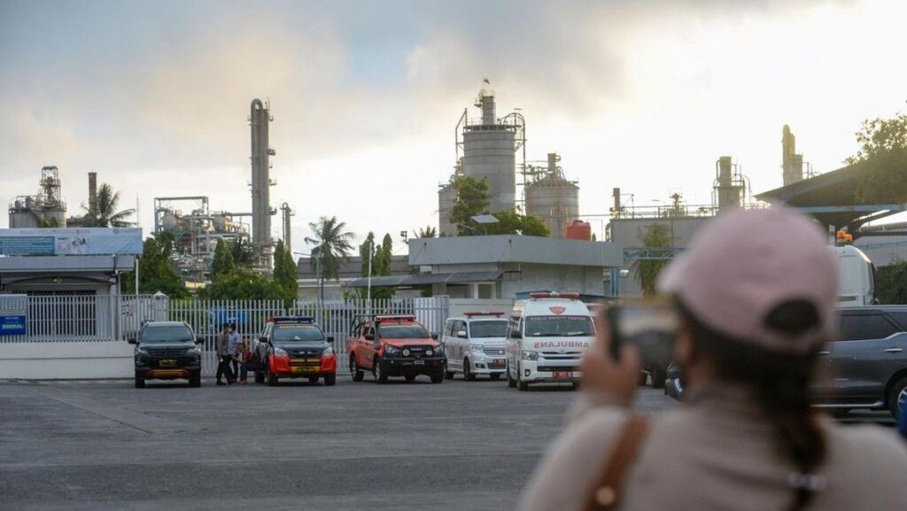 Ledakan Pabrik Kimia MCCI di Merak Lukai Satu Pekerja
