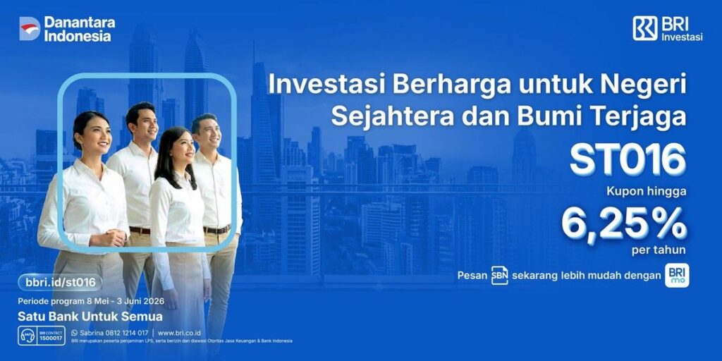 Investasi Syariah Melonjak, Pemerintah Rilis Sukuk Tabungan ST016